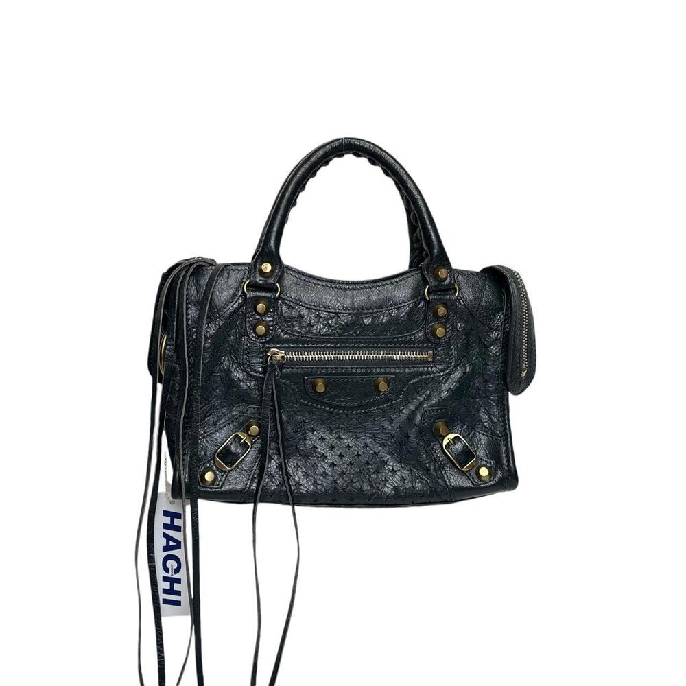 Balenciaga Dark Gray City Bag